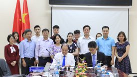 Ký biên bản ghi nhớ hợp tác giữa Trường Đại học Lâm nghiệp và Trường Đại học Quốc gia Chungnam, Hàn Quốc