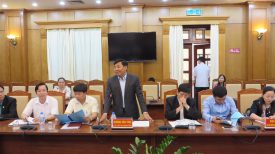 Làm việc với Ủy ban nhân dân và các Sở, Ban, Ngành Tỉnh Bắc Giang