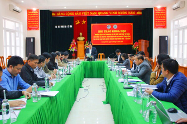 Hội thảo khoa học triển khai thực hiện đề tài “Nghiên cứu cơ sở khoa học và đề xuất giải pháp sử dụng bền vững tài nguyên thiên nhiên gắn với sinh kế cộng đồng tại khu Di sản Thiên nhiên Thế giới VQG Phong Nha – Kẻ Bàng”