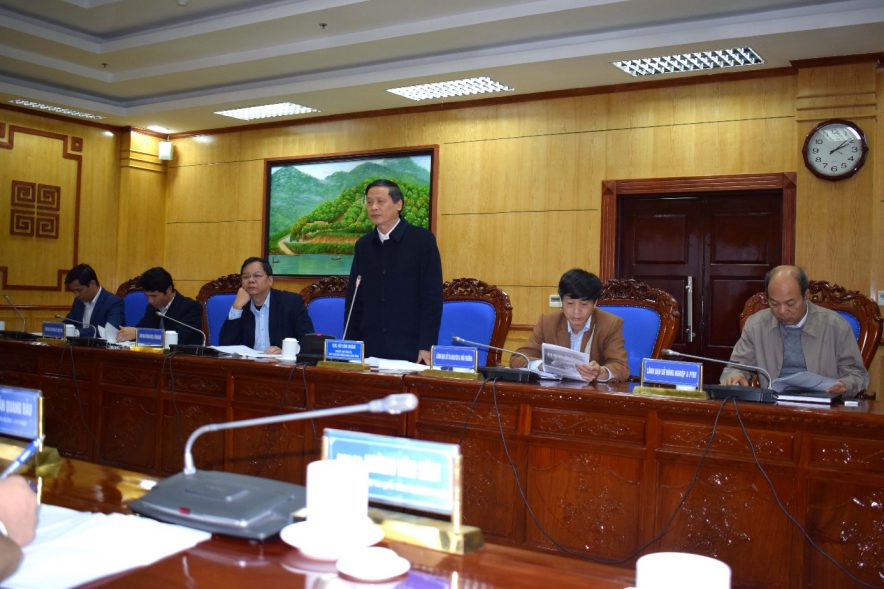 Trường Đại học Lâm nghiệp làm việc với lãnh đạo tỉnh Lai Châu